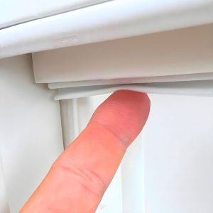 Q-lon seals eliminate draft and noise