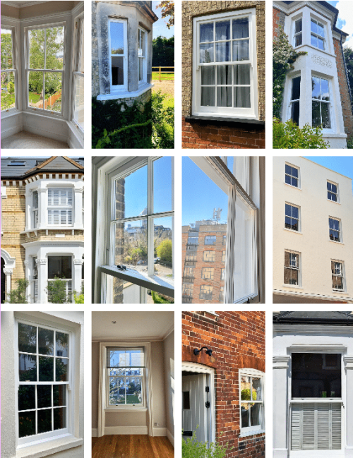 Browse examples of our sash windows to help choose the right look.