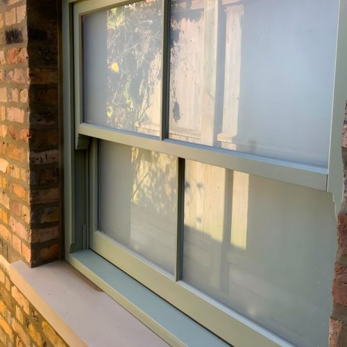 Satin Obscure Glass For Privacy
